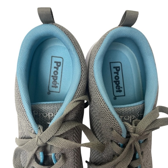 Propet NIB Washable Walker Evolution Womens Sneaker Gray w/Extra Laces Sz 8.5 AA - Picture 5 of 15